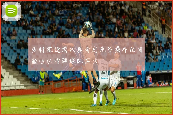多特蒙德需认真考虑免签桑乔的可能性以增强球队实力